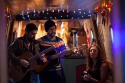 The Ravens secret gig on canal boat Frederick