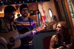 The Ravens secret gig on canal boat Frederick