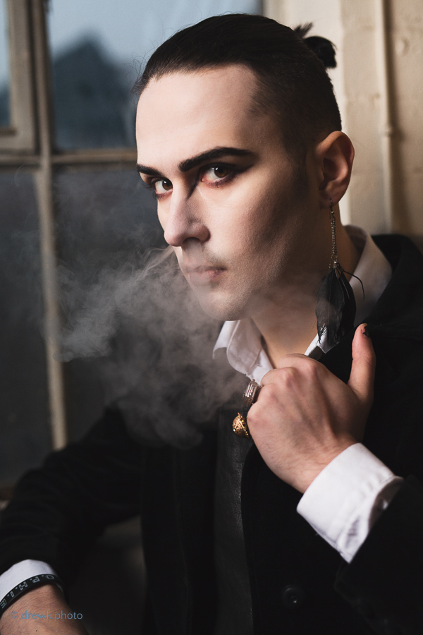 From a gothic / horror shoot.
