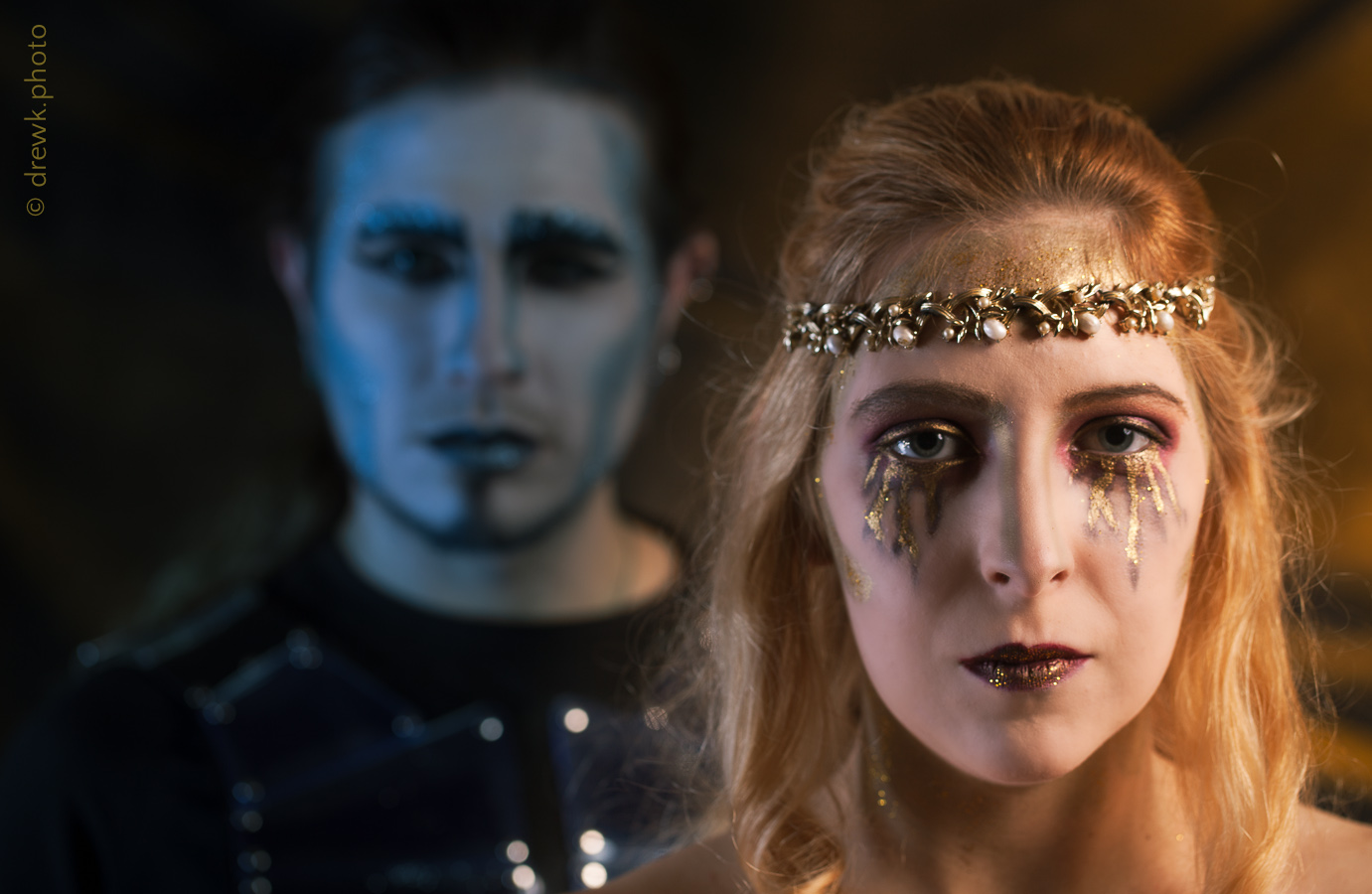 Hades and Persephone Models : Nenedhel & Count Chronos Morté<br/>
Hair & Makeup Artist : Tamaris Orton