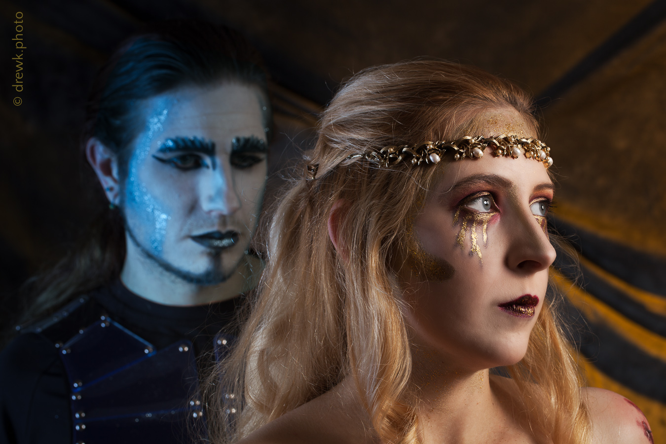 Hades and Persephone Models : Nenedhel & Count Chronos Morté<br/>
Hair & Makeup Artist : Tamaris Orton