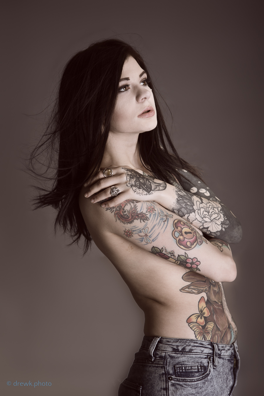 Edgy portrait / glamour