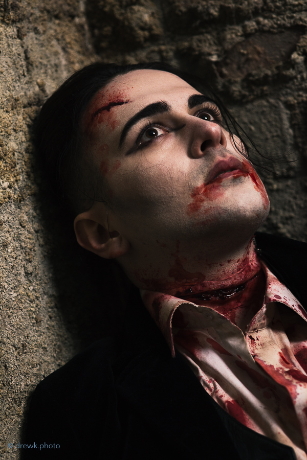 \'Gothic Horror\' themed shoot - Olivia Tataryn, BA (Hons) Specialist Hair & Makeup